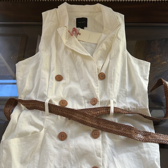 Alex Marie
Samara Linen Sailor Collar Sleeveless Sleeveless Dress. - Picture 7 of 11